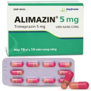 Alimazin 5mg Imex H/100v - Thuốc Trị Dị Ứng, Mất Ngủ Hiệu Quả An Toàn | Imexpharm